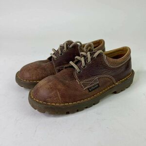 VTG Dr.Martens Toddler Brown Leather Oxford Boys 12 Kids Made in England shoes